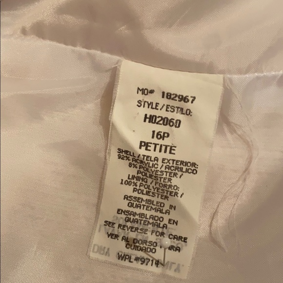 Sag Harbor plus size career coat - Picture 8 of 9